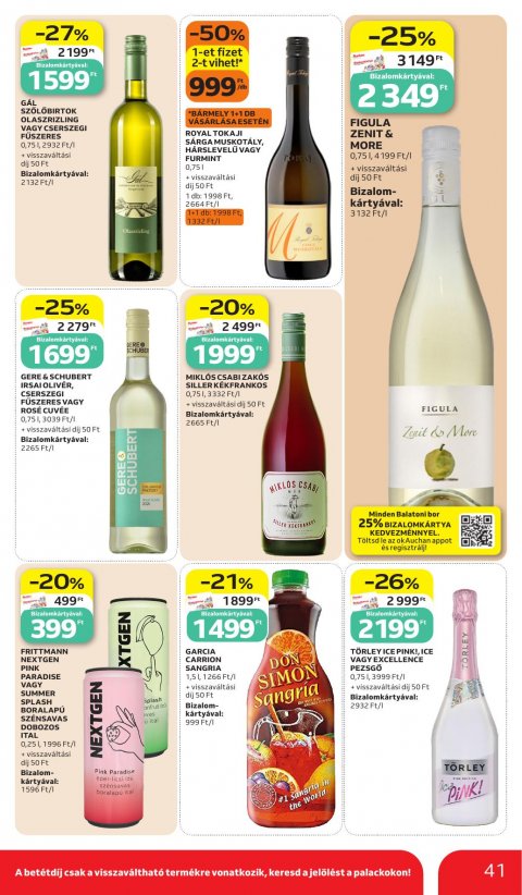 AUCHAN Hipermarket akciós újság
