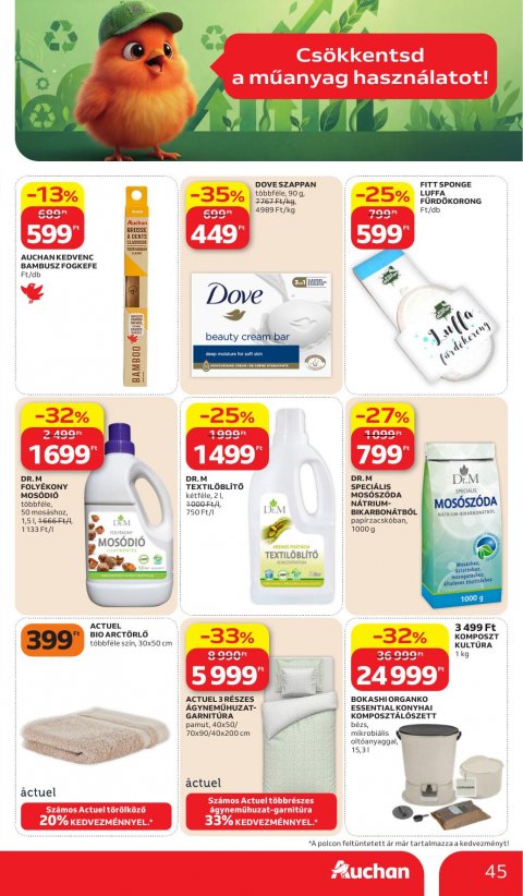 AUCHAN Hipermarket akciós újság