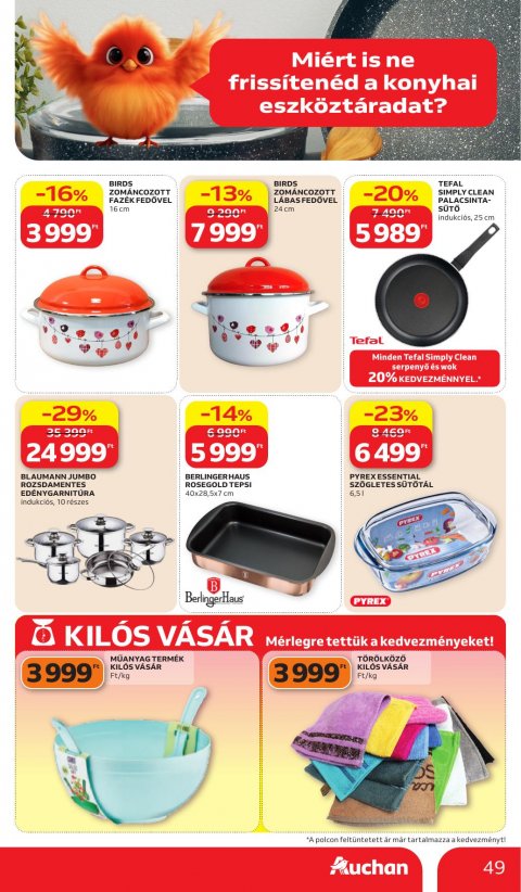 AUCHAN Hipermarket akciós újság