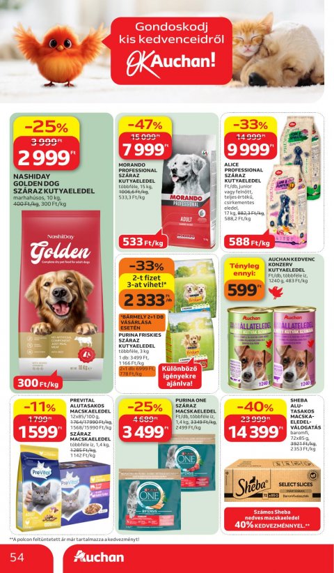 AUCHAN Hipermarket akciós újság