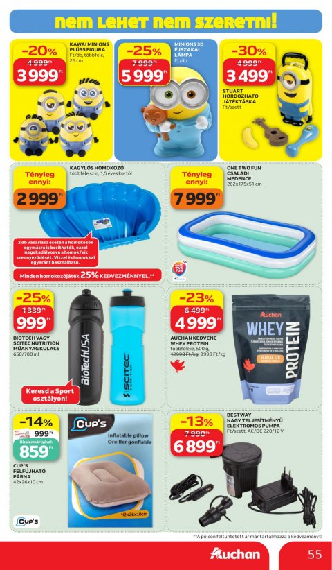 AUCHAN Hipermarket akciós újság
