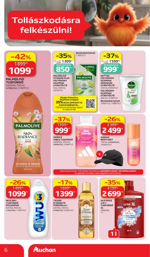 AUCHAN Hipermarket Szépség akciós újság