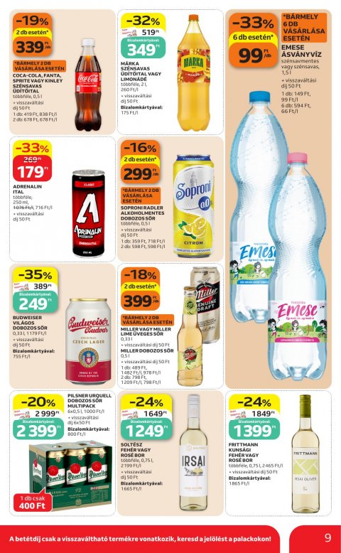 AUCHAN Szupermarket akciós újság