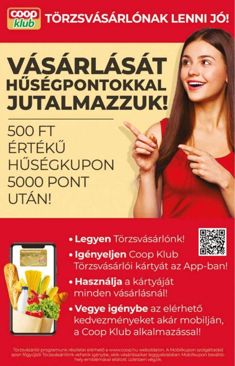 COOP országos akciós újság