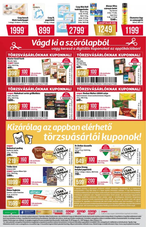 COOP Alföld akciós újság