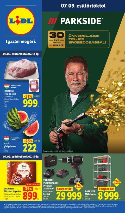 LIDL akciós újság od 9. 7. 2026 do 15. 7. 2026