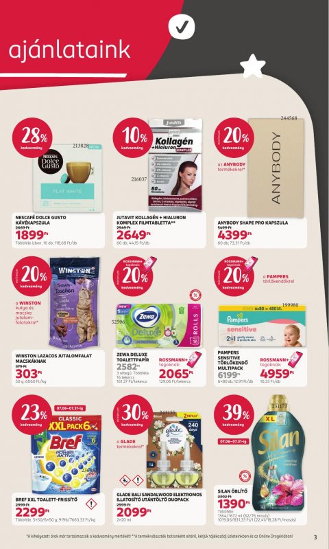 ROSSMANN akciós újság