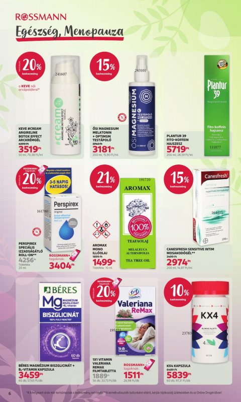 ROSSMANN akciós újság