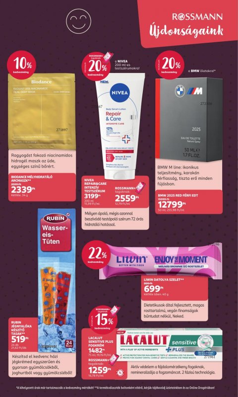 ROSSMANN akciós újság