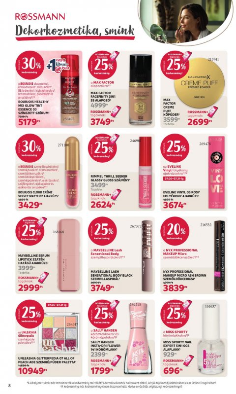 ROSSMANN akciós újság