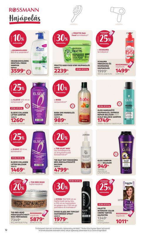 ROSSMANN akciós újság