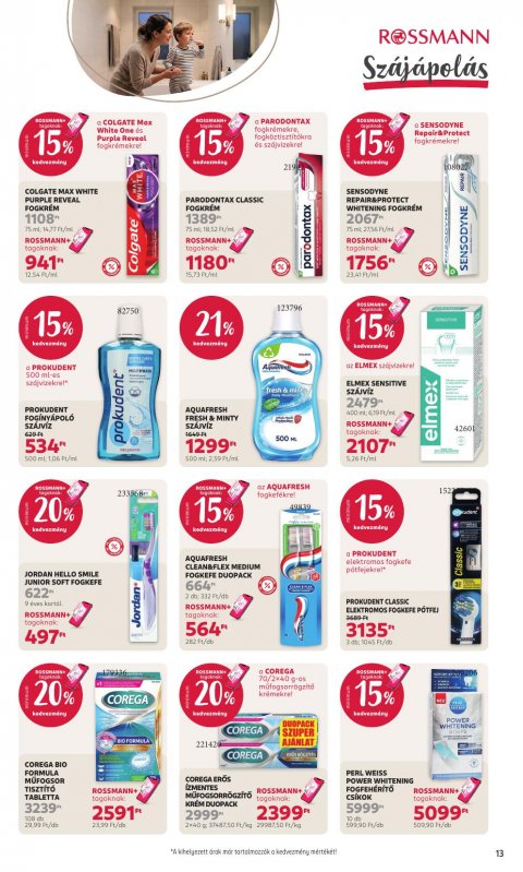 ROSSMANN akciós újság