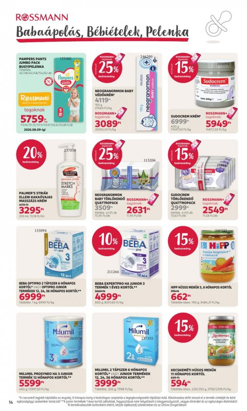 ROSSMANN akciós újság