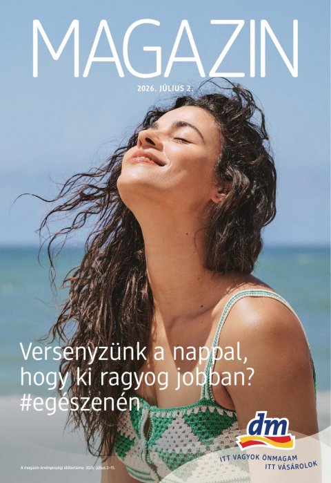 DM DROGERIE MARKT akciós újság od 2. 7. 2026 do 15. 7. 2026