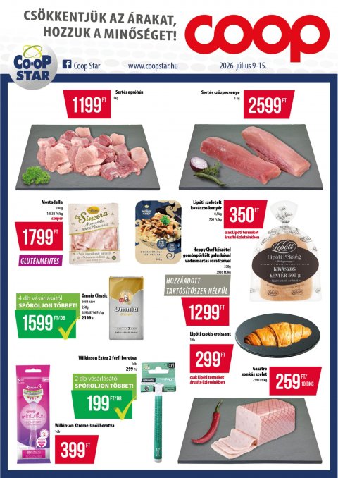 COOP Star akciós újság od 9. 7. 2026 do 15. 7. 2026
