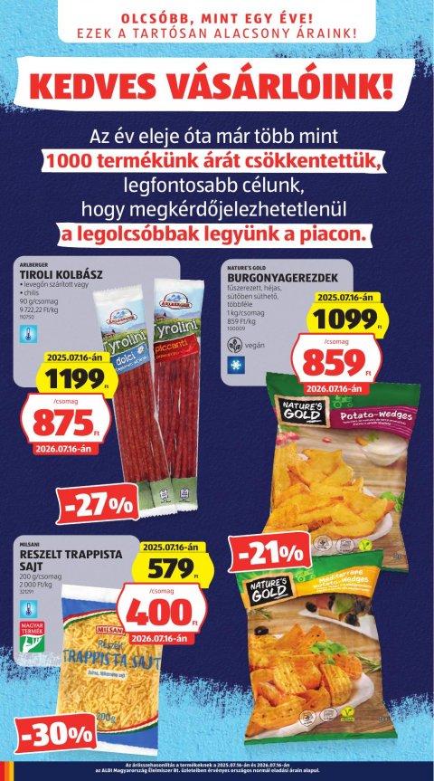 ALDI akciós újság