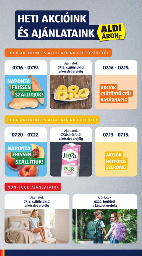 ALDI akciós újság