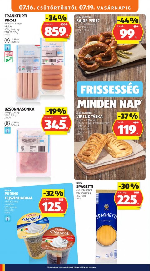 ALDI akciós újság