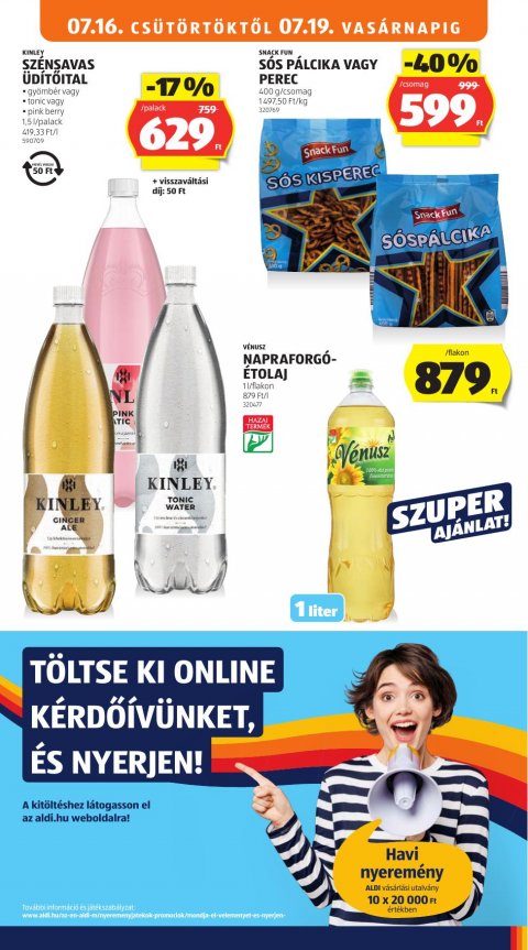 ALDI akciós újság