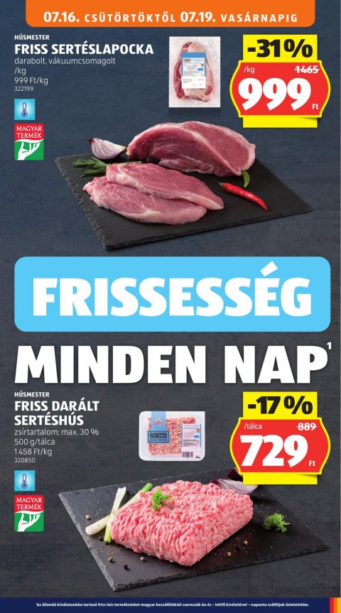 ALDI akciós újság