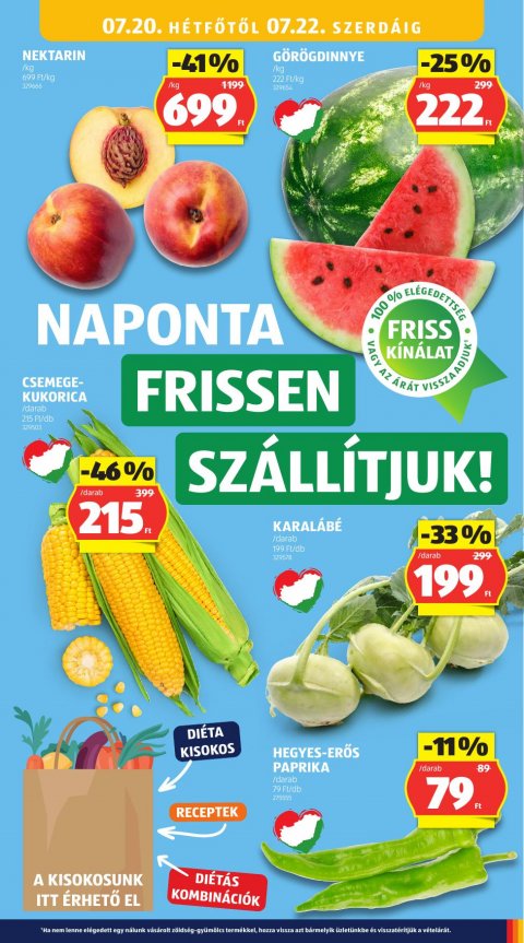 ALDI akciós újság