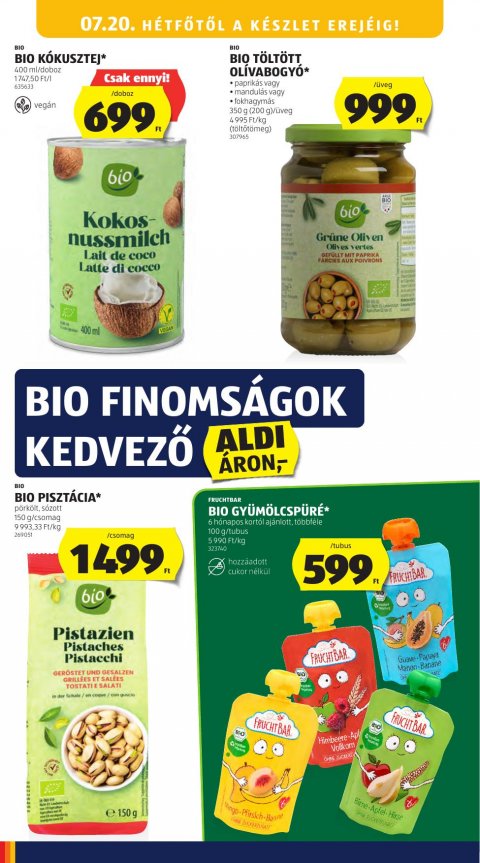 ALDI akciós újság