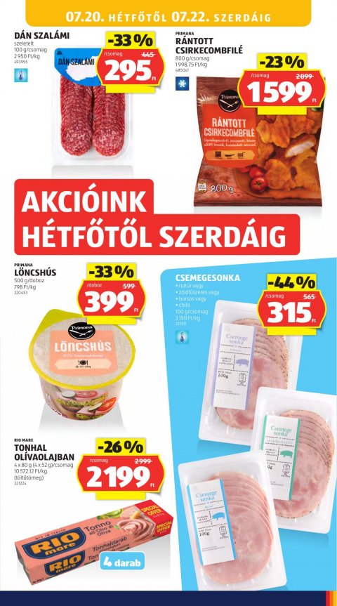 ALDI akciós újság