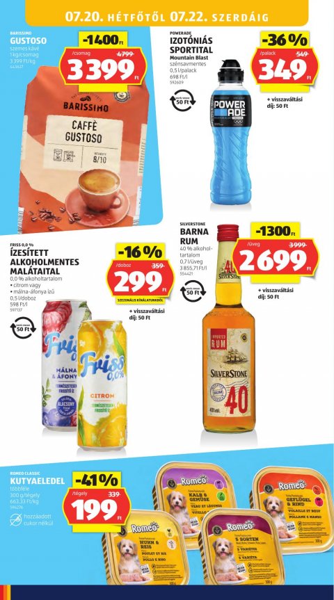 ALDI akciós újság