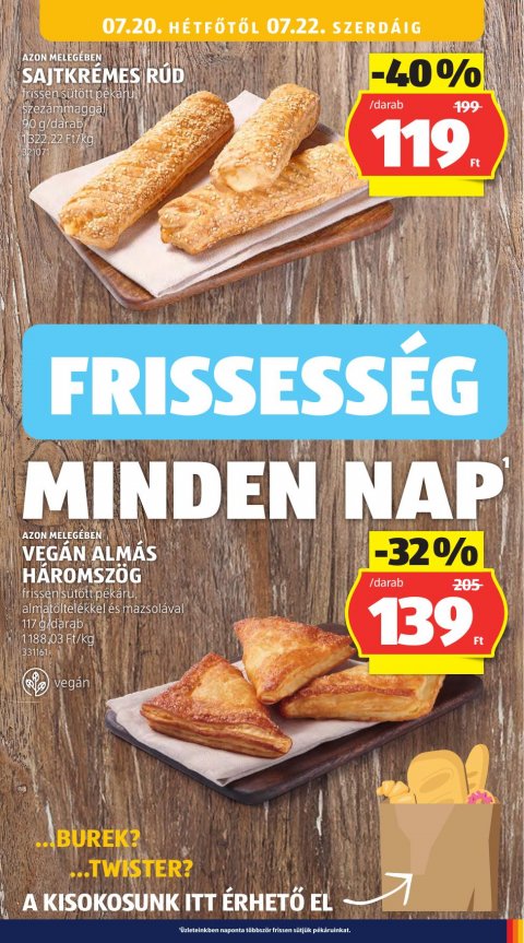 ALDI akciós újság