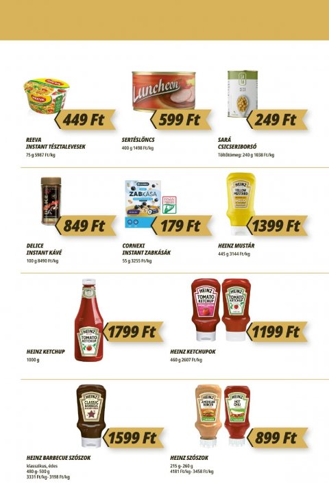 CBA Príma akciós újság