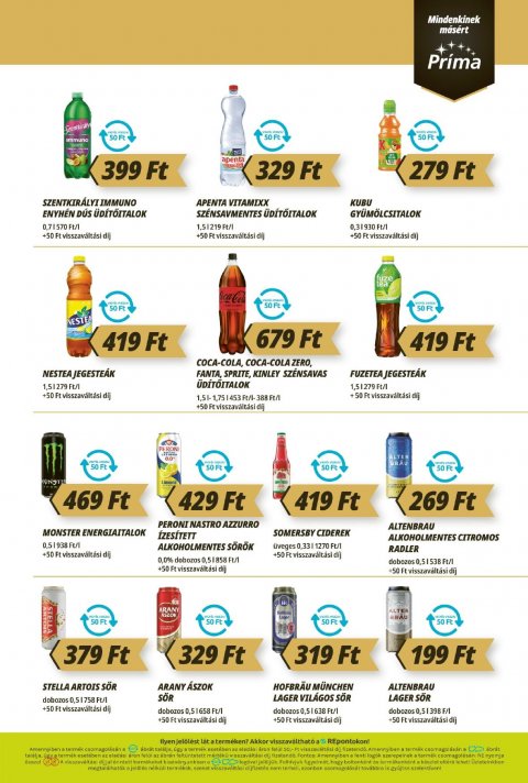 CBA Príma akciós újság