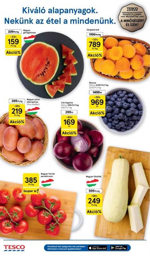 TESCO Hipermarket akciós újság