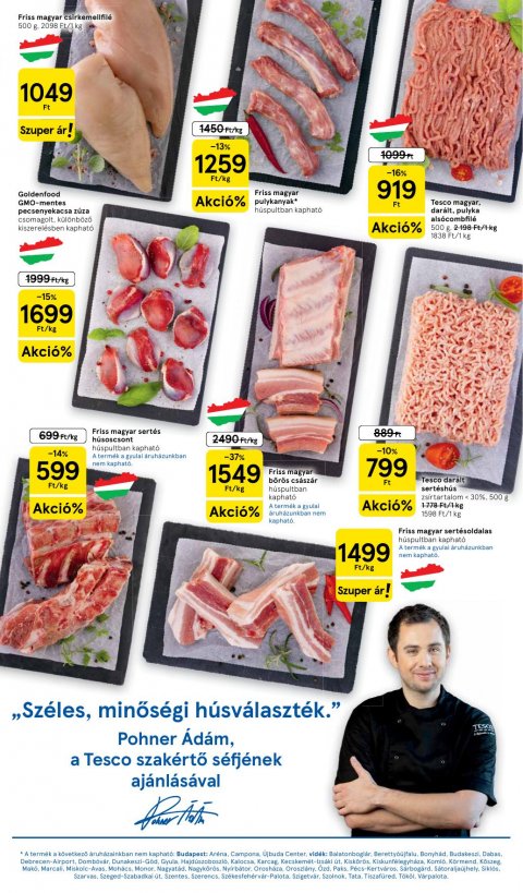 TESCO Hipermarket akciós újság