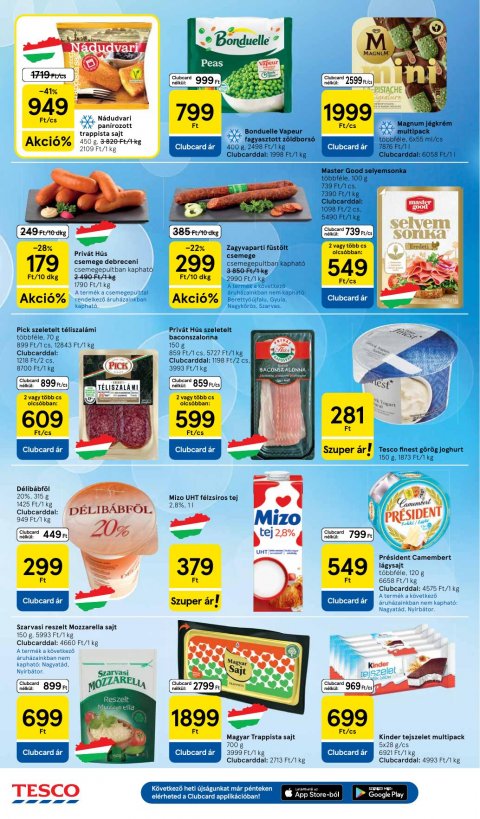 TESCO Hipermarket akciós újság