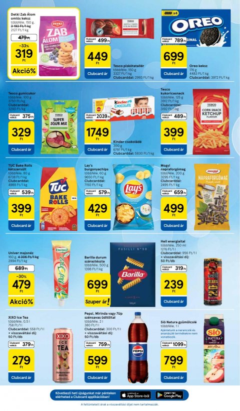 TESCO Hipermarket akciós újság