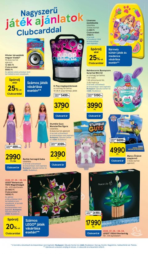 TESCO Hipermarket akciós újság