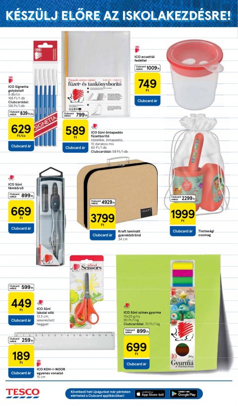 TESCO Hipermarket akciós újság