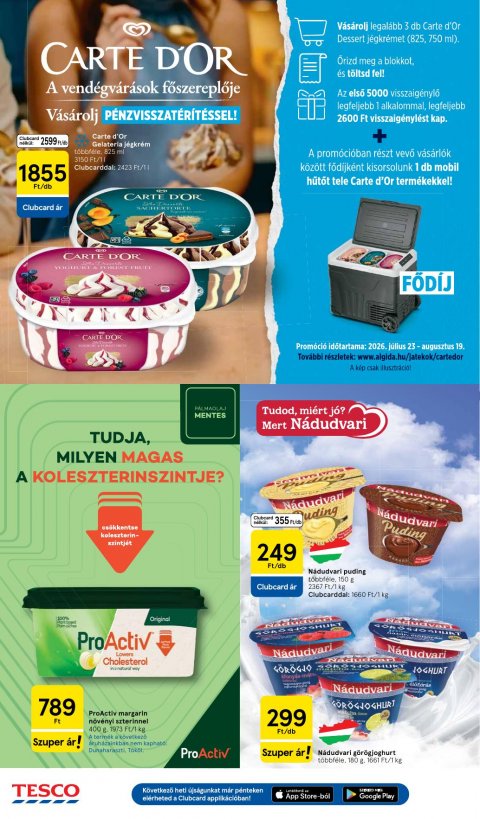TESCO Hipermarket akciós újság