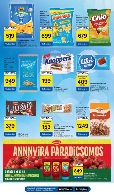 TESCO Hipermarket akciós újság