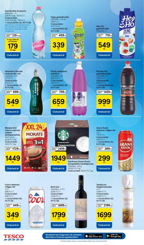 TESCO Hipermarket akciós újság