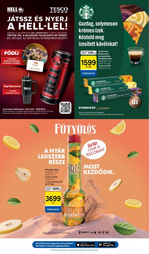TESCO Hipermarket akciós újság