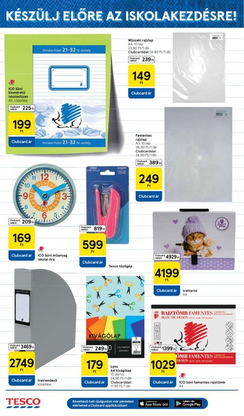 TESCO Hipermarket akciós újság