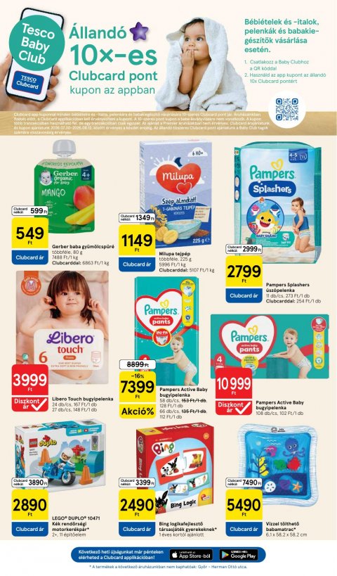 TESCO Szupermarket akciós újság