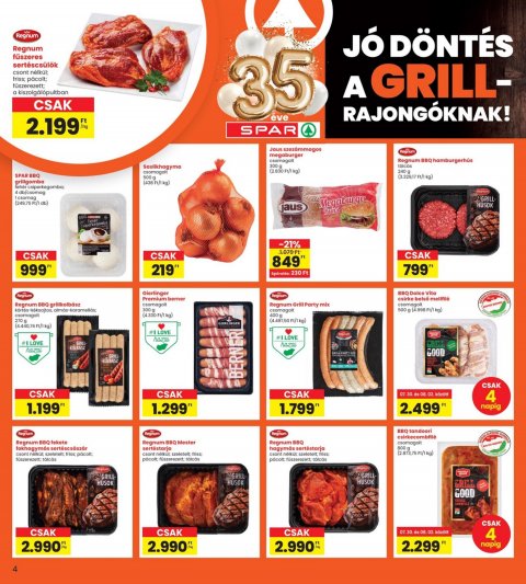 INTERSPAR akciós újság
