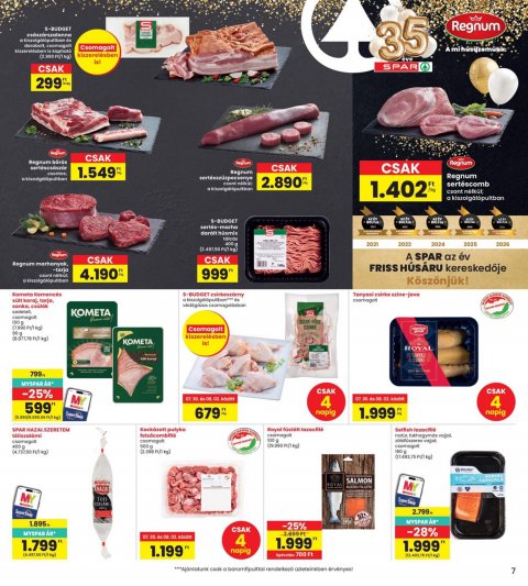 INTERSPAR akciós újság