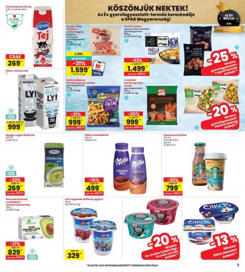 INTERSPAR akciós újság
