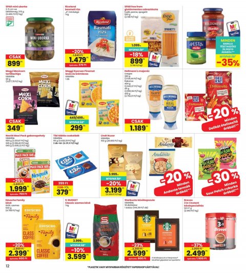 INTERSPAR akciós újság