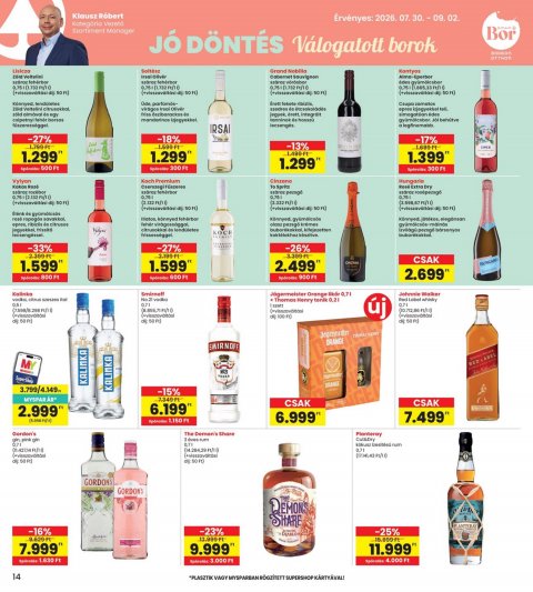 INTERSPAR akciós újság