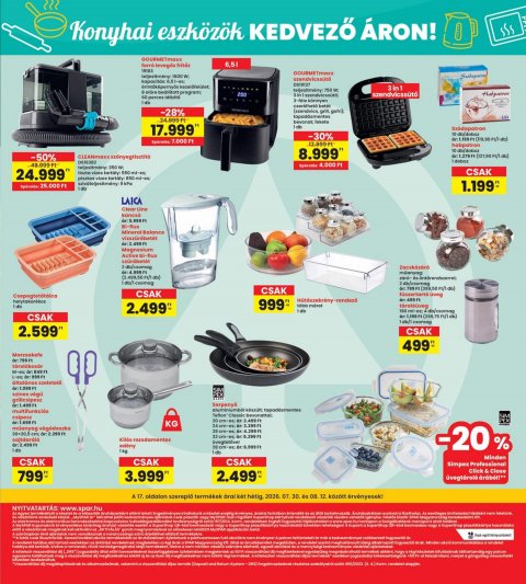 INTERSPAR akciós újság
