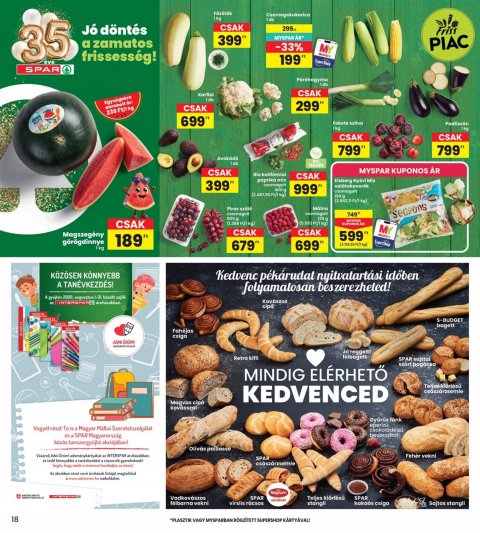 INTERSPAR akciós újság
